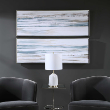 Set of 2 Canvases Drifting