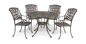 Bellmore II 5 Piece Patio Set