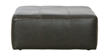 Regula 40″ Cocktail Ottoman - Steel