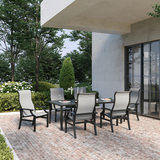 Marconi High Back Sling Dining Chair thumbnail 2