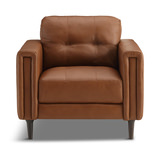 Ollie Leather Chair thumbnail 2