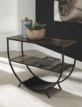 Larry Industrial Console Table