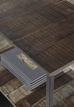 Larry Industrial Console Table