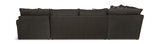 Hubble 3 Piece Modular Sectional With Right Chaise - Noir thumbnail 5