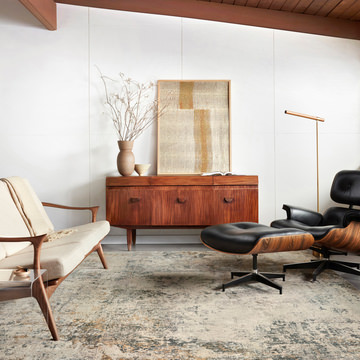 Axel Ocean/Beige 5′0″ x 7′7″ Area Rug