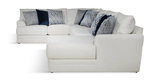 Hubble 3 Piece Modular Sectional With Right Chaise - Sugar thumbnail 7