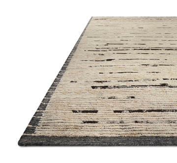 Amber Lewis Briyana Natural/Black Area Rug - 9′6″ X 13′6″