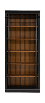 Redmond Ebony Tall Bookcase