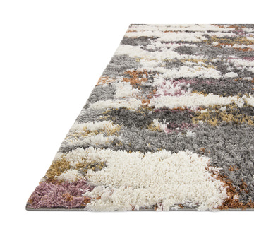 Levitt Shag Grey/Multi 2′3″ x 4′0″ Area Rug