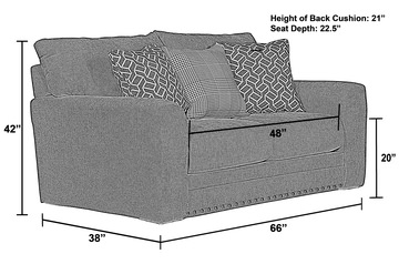Baylor Gliding Loveseat