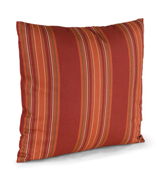18″ Square Pillow - Sunset Stripe