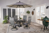 Kashton 5 Piece Patio Dining Set thumbnail 2