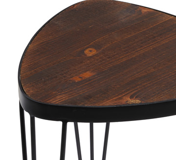 Zane Industrial Set/3 Nesting Tables