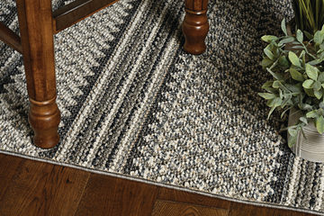 Terrace Grey Horizon  4′0″ x 5′9″ Area Rug