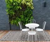 Terrace Grey Watson 4′0″ x 5′9″ Area Rug thumbnail 6