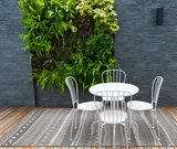 Terrace Grey Terrain 4′0″ x 5′9″ Area Rug thumbnail 5