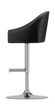 Calvin Black Gas Lift Stool