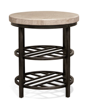 Solaro Round End Table