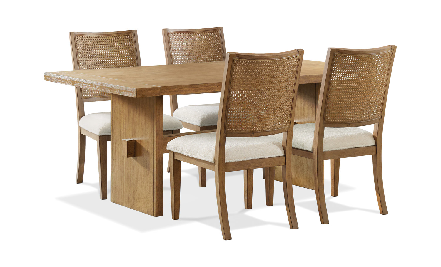 Cane table discount and 2 chairs