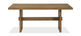 Bozeman Trestle Table With 4 Caneback Side Chairs thumbnail 5