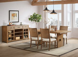 Bozeman Trestle Table With 4 Caneback Side Chairs thumbnail 9