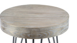 Breya Industrial Accent Table thumbnail 2