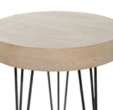 Breya Industrial Accent Table thumbnail 2