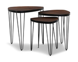 Zane Industrial Set/3 Nesting Tables thumbnail 3