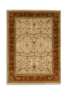 Hand Knotted 7′0″ X 9′8″ Area Rug 
