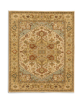 Hand Knotted 8′ X 9′10″ Area Rug