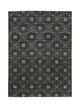 Hand Knotted 8′10″ x 12′0″ Area Rug