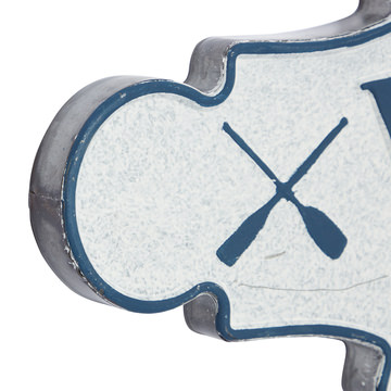 Welcome To Lake Metal Sign