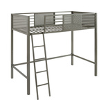 Trellis Twin Loft Bed - Pewter thumbnail 2