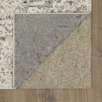 Cleopatra Ashburn Cream Area Rug - 5′3″ X 8′0″