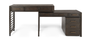 Fresh Perspective Desk With mobile file