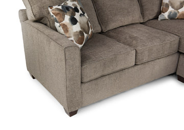 Belding Queen Sleeper Sofa With Reversible Chaise