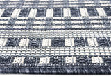 Malibu Etched Border Navy 5′7″ x 7′6″ Area Rug thumbnail 4