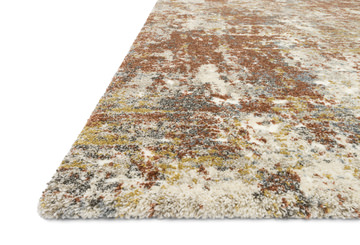 Landscape Rust Area Rug - 3′10″ X 5′7″