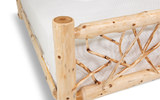 Cedar Log Queen Twig Bed thumbnail 3