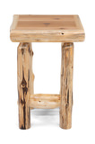 Cedar Log Open Nightstand thumbnail 3