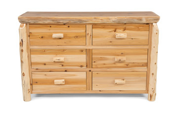 Cedar Log Dresser