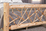 Cedar Log Queen Twig Bed thumbnail 4