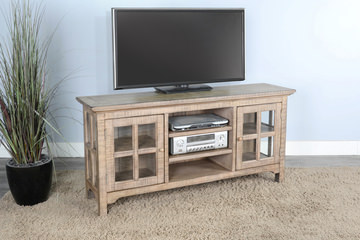 Captiva Media Console - Beach Pebble
