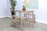 Captiva Beach Counter Table with 2 Counter Benches thumbnail 3