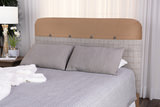 Margo Headboard w/metal frame thumbnail 4
