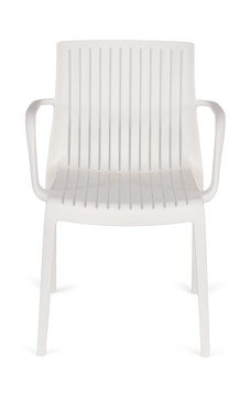Milos Slat Dining Chair - White