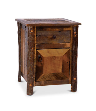 Barnwood Enclosed Nightstand