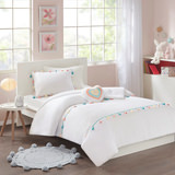 Tina Heart 3 Piece Comforter Set thumbnail 1