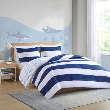 Anchor Bedding Set-Duvet Cover-Shams-Navy outlets Blue-Red-Custom Colors-Daybed-Twin/Twin XL-Full/Queen-King Size-Nautical Bedroom Decor-Teen Room