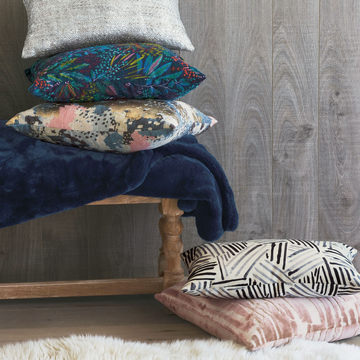 Chalamet Metallic Pillow